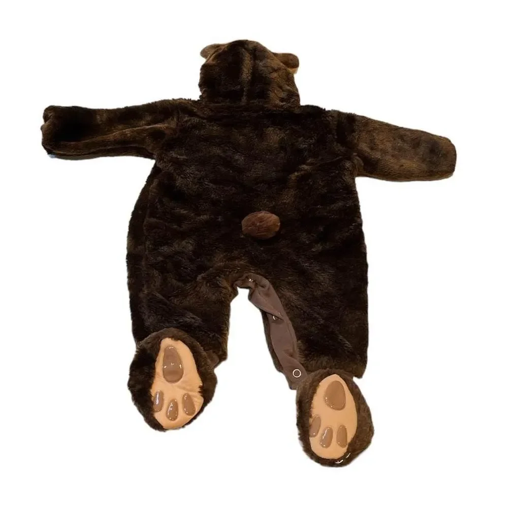 Hollywood Illusions Bear Costume Size 0-6 Months Brown